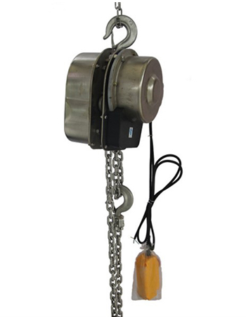 Stainless steel chain electric hoist
