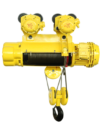 Explosion-proof wire rope electric hoist