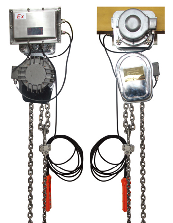Explosion-proof stainless steel chain electri