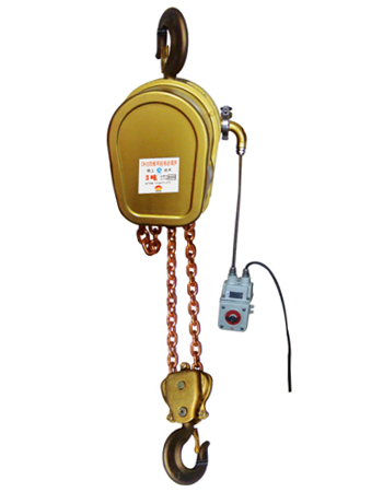 Explosion-proof copper chain electric hoist